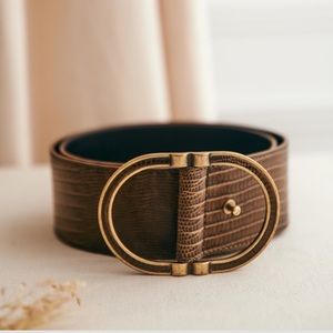 Sezane Fetiche leather belt